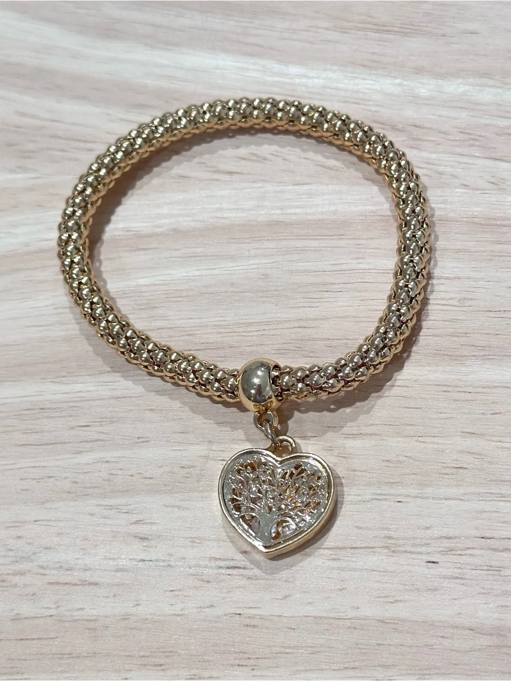 Pandora’s Box Tree of Life Heart Charm Bracelet 3 Piece Set